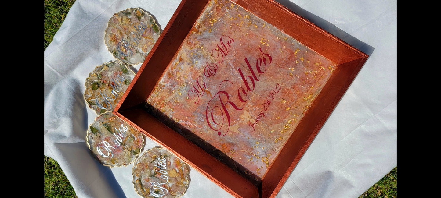 Resin Serving Tray