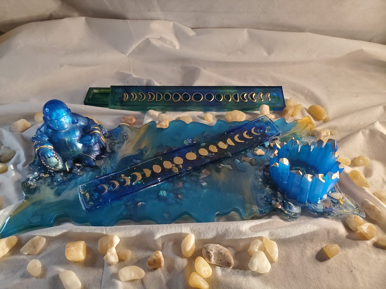 Incense Holder w/ Storage Box
