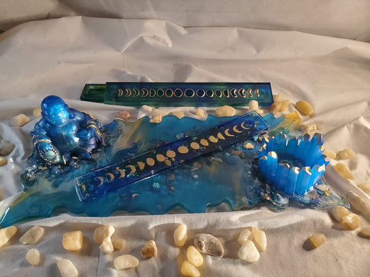 Incense Holder w/ Storage Box