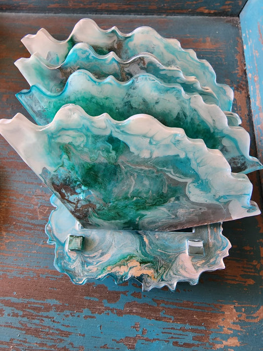 Coasters w/ holder